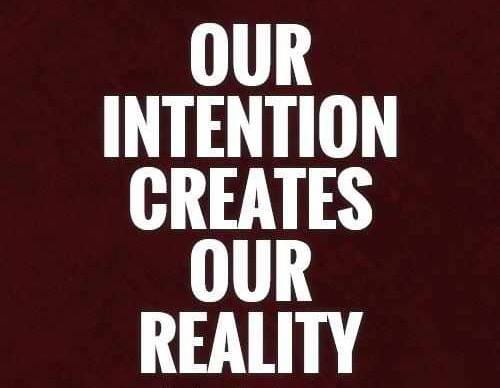 The Importance of Intention