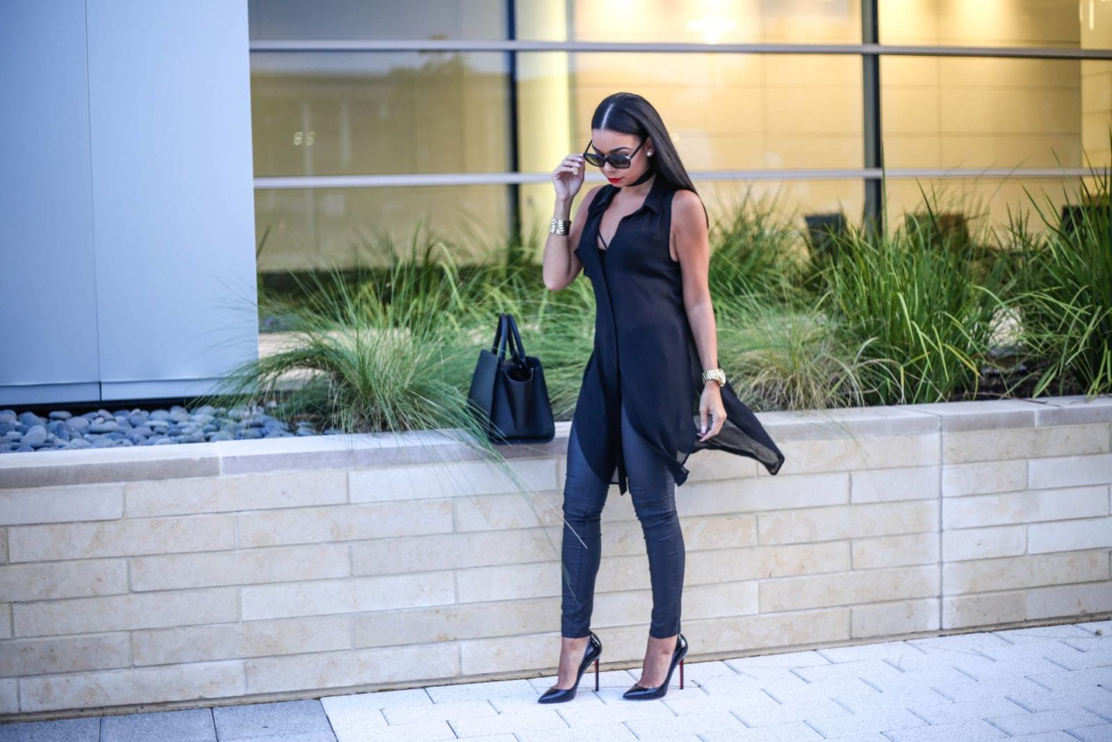7 For All ManKind Wax Denim and Christian Louboutin Pigalle | Style Guide
