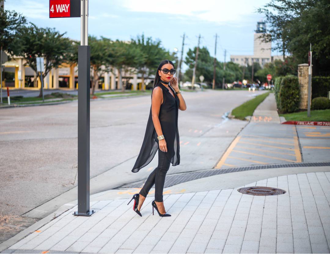 7 For All ManKind Wax Denim and Christian Louboutin Pigalle | Style Guide