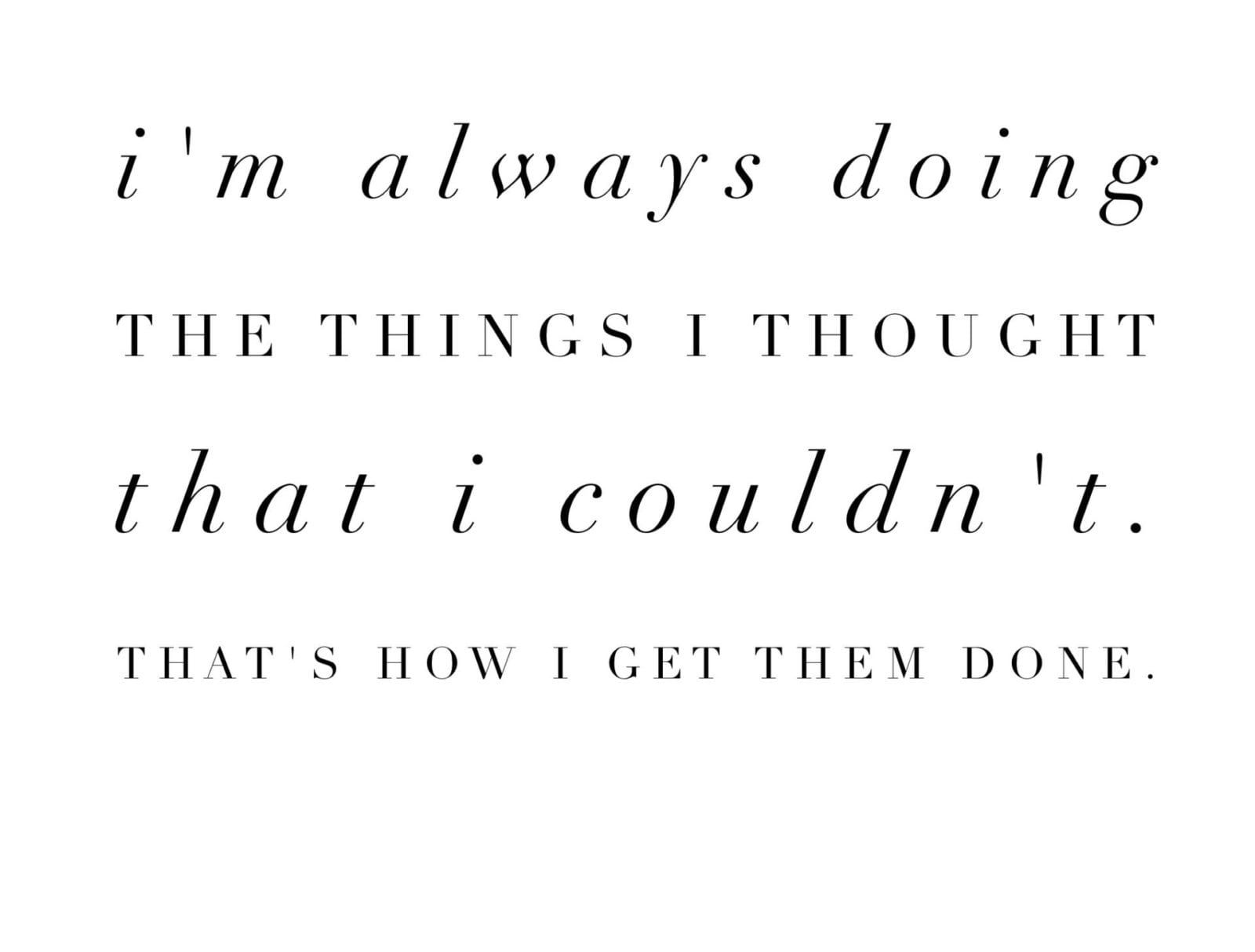 Monday Motivation | Do Away with Self Doubt