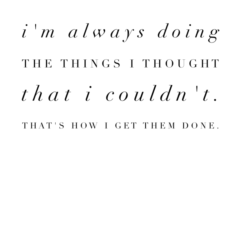 Monday Motivation | Do Away with Self Doubt