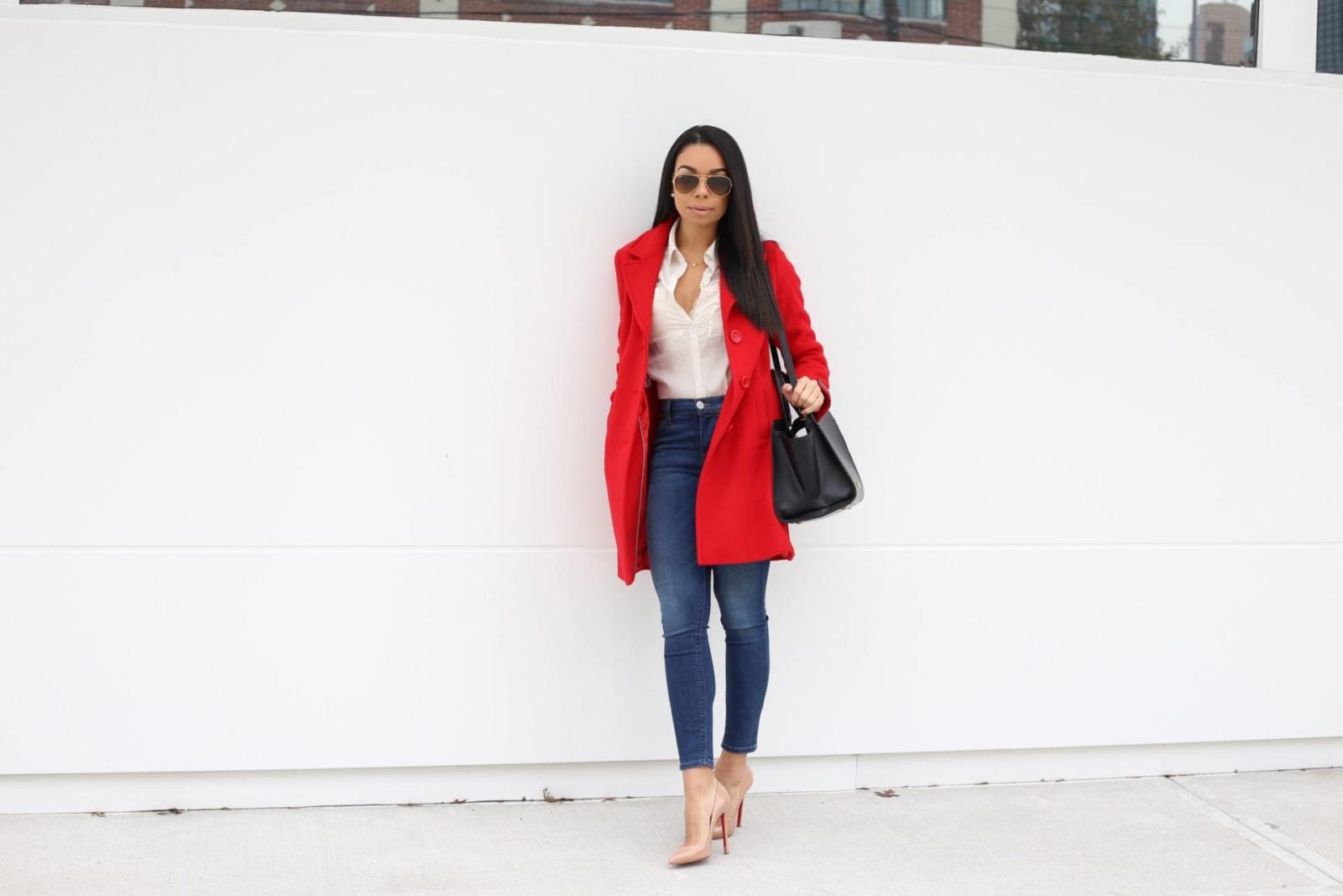Red Peacoat | Style Guide | The B Werd