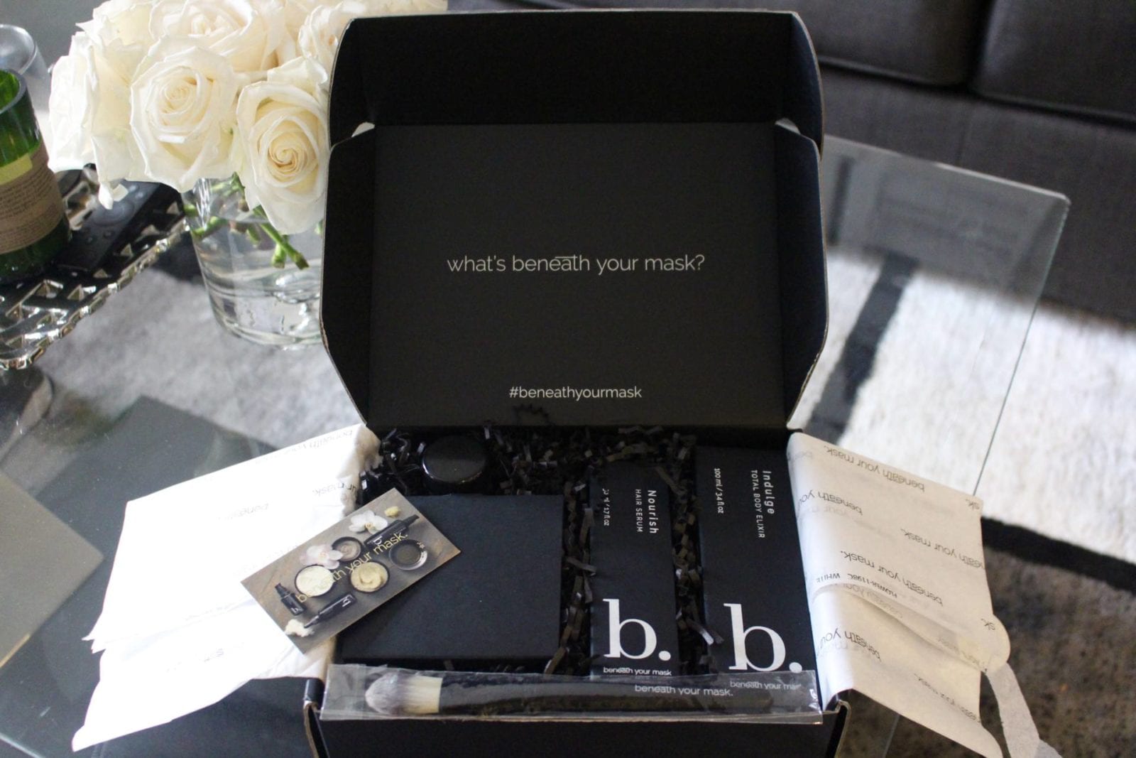 Unboxing: Beneath Your Mask Beauty Unboxing: Beneath Your Mask Beauty | The B Werd
