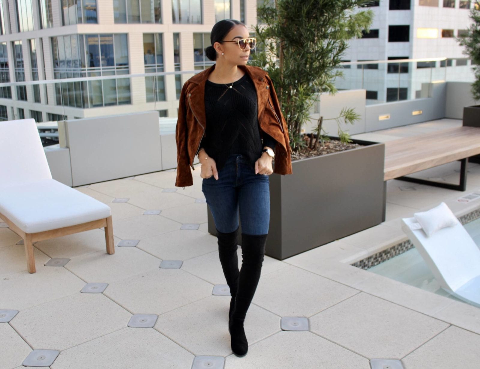 Camel Crush Moto Jacket | Style Guide