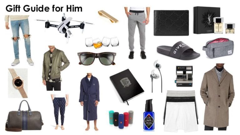 Gift guide for him.