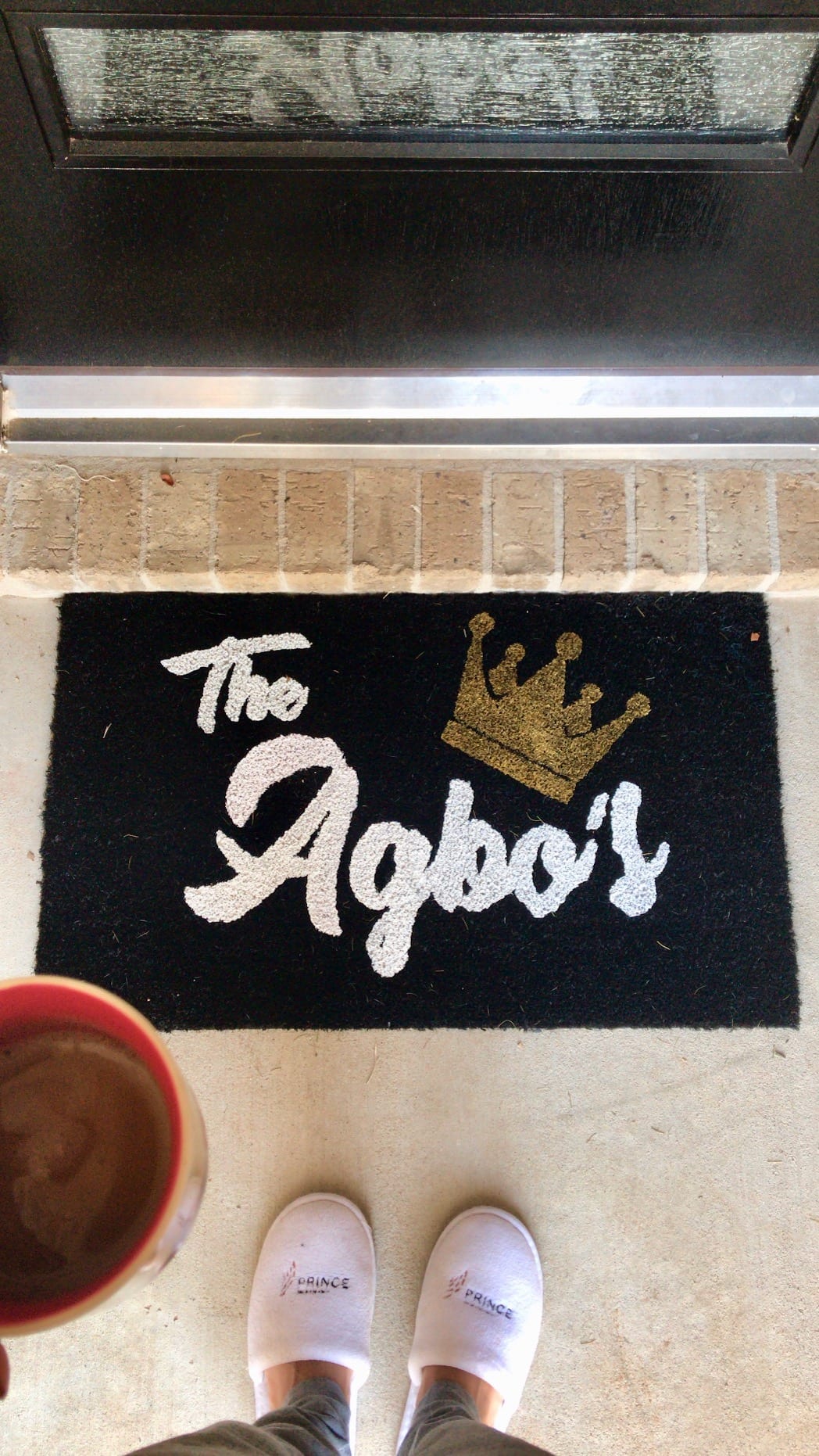 The Agbo's doormat