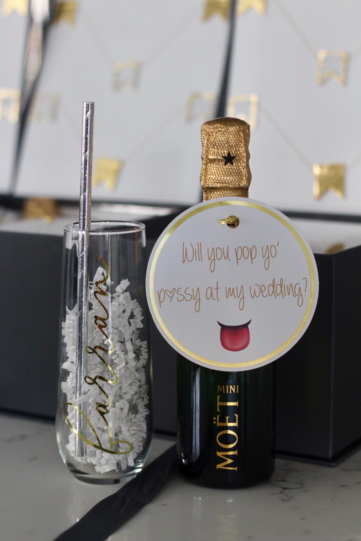 Will You Be My... What We Put in Our Bridal Party Boxes | The B Werd